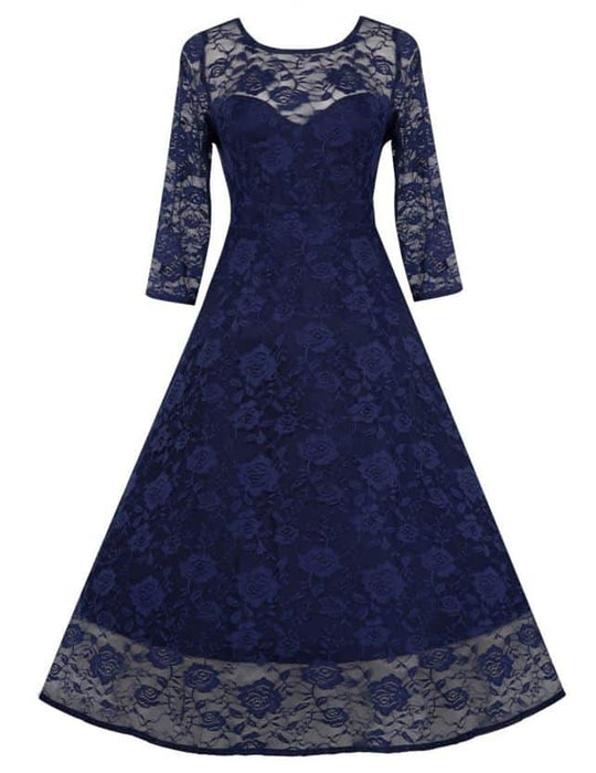 Dolly and Dotty Kleid Madeline navyblau