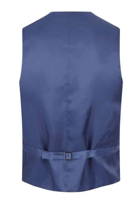 Collectif Weste Max Crosshatch dunkelblau