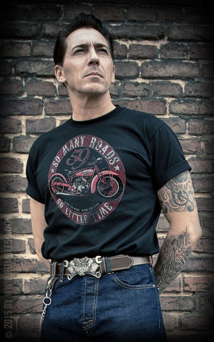 Rumble59 T-Shirt Many roads little time