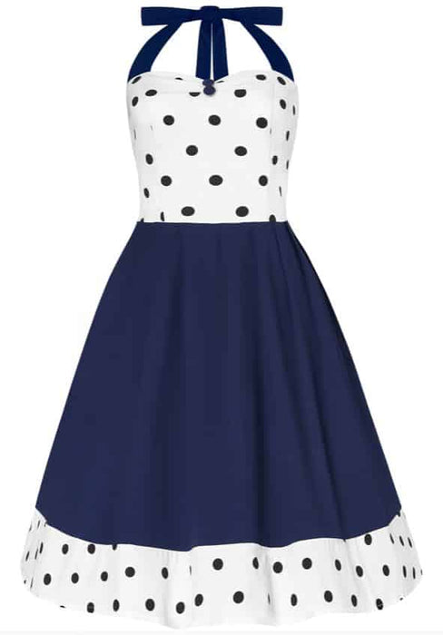 Dolly and Dotty Kleid Sophia weiss-blau