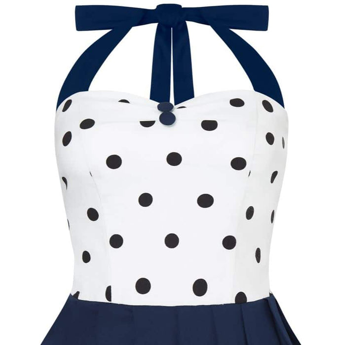 Dolly and Dotty Kleid Sophia weiss-blau