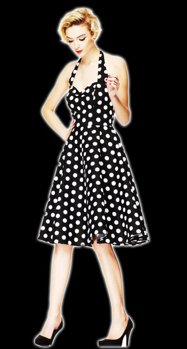 Hell Bunny Kleid Mariam schwarz