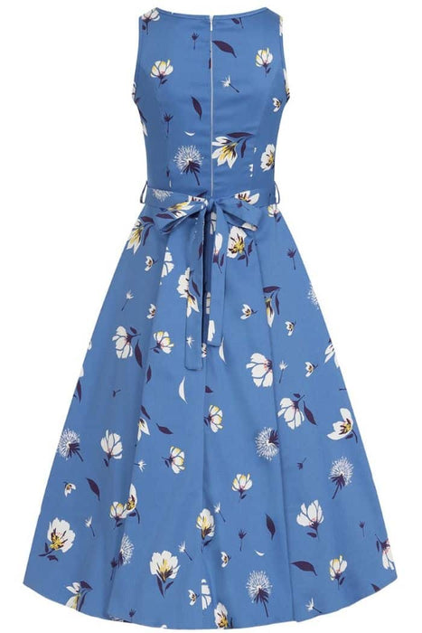 Lady Vintage Kleid Hepburn Cobalt from the blue