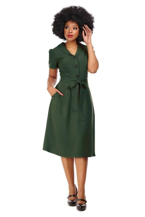 Collectif Kleid 40s Hattie