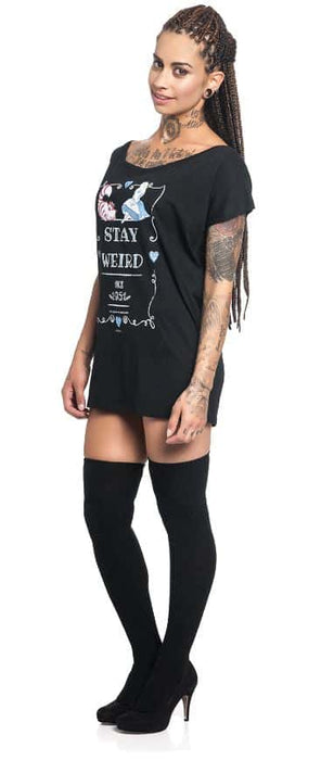Alice im Wunderland Shirt Stay weird