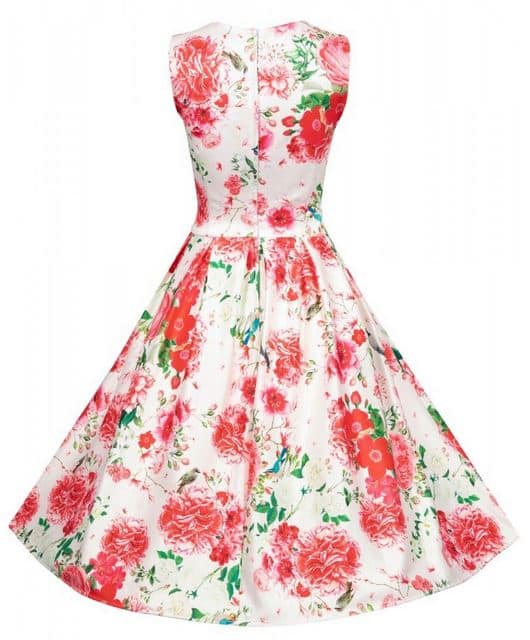 Dolly and Dotty Kleid Annie white red floral