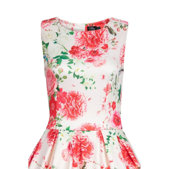 Dolly and Dotty Kleid Annie white red floral