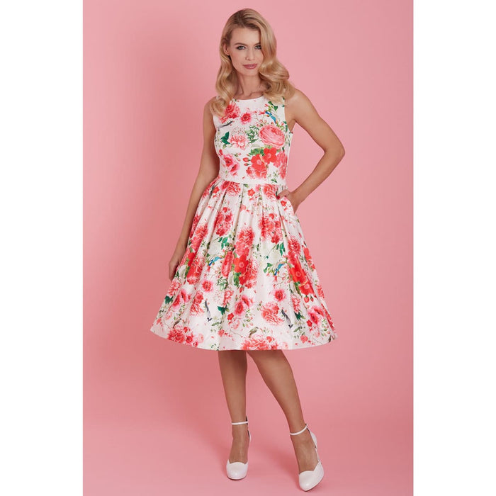 Dolly and Dotty Kleid Annie white red floral