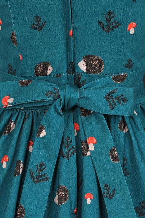 Lady Vintage Kleid Tea Hedgehog