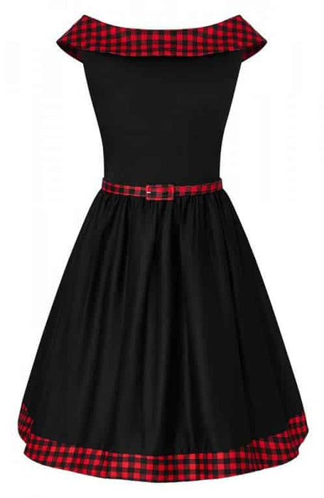 Dolly and Dotty Kleid Katie Karo schwarz-rot