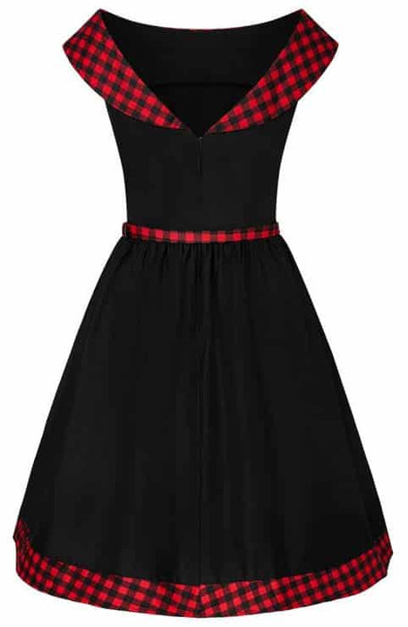 Dolly and Dotty Kleid Katie Karo schwarz-rot