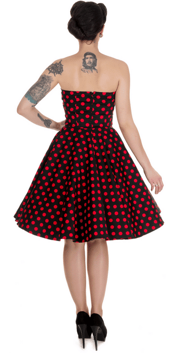 Dolly and Dotty Kleid Melissa schwarz-rot