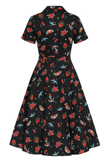 Collectif Kleid Caterina Old School