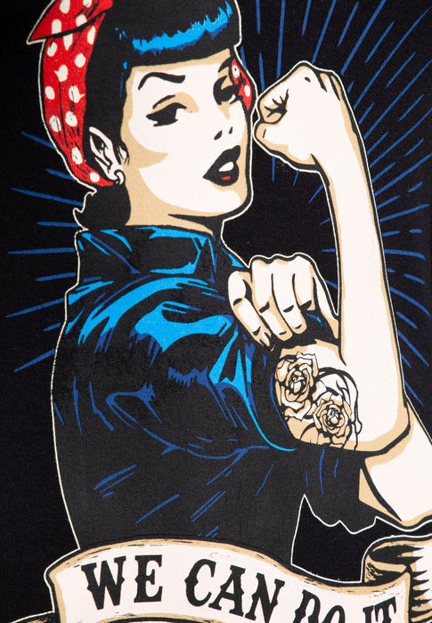 Queen Kerosin Langarmshirt We can do it
