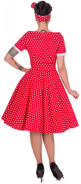 Dolly and Dotty Kleid Darlene Red Polkadots