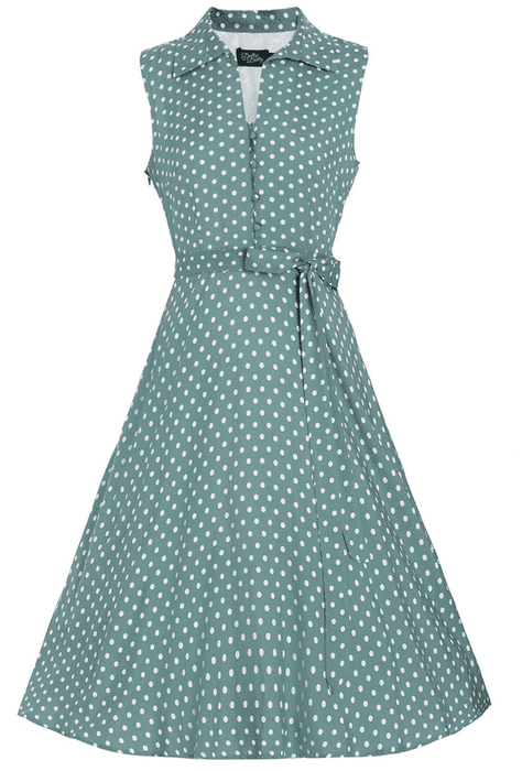 Dolly and Dotty Kleid Poppy grün