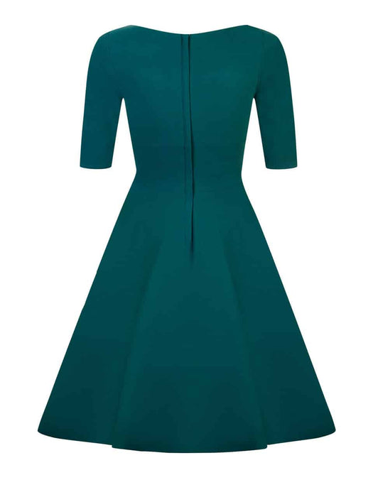 Collectif Kleid Trixie grünblau