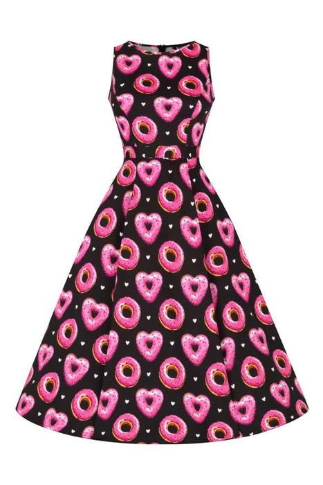 Lady Vintage Kleid Hepburn I Dough