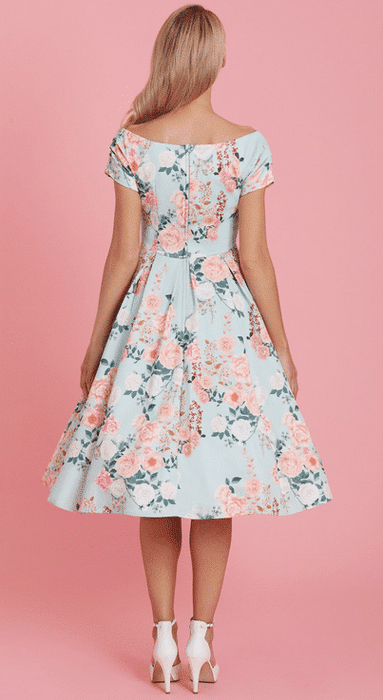 Dolly and Dotty Kleid Lily mint floral