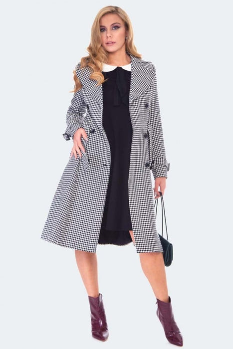 Voodoo Vixen Mantel Marjorie Houndstooth