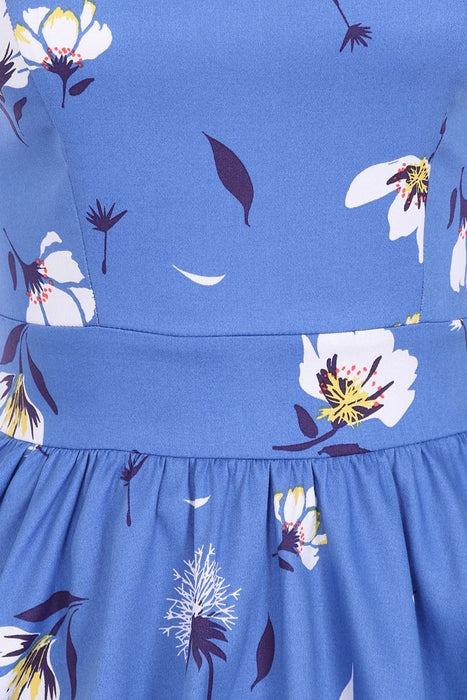 Lady Vintage Kleid Tea Cobalt from the blue