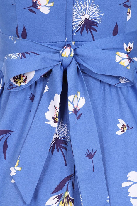 Lady Vintage Kleid Tea Cobalt from the blue