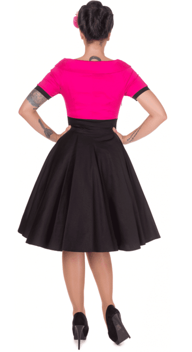 Dolly and Dotty Kleid Darlene schwarz-pink