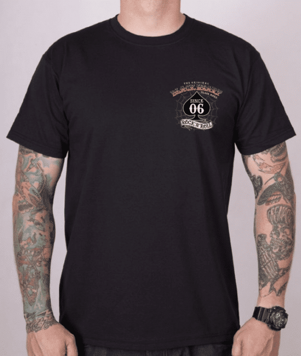 Black Heart T-Shirt Rockabilly Queen
