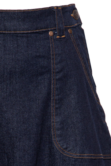 Queen Kerosin Jeans-Jupe