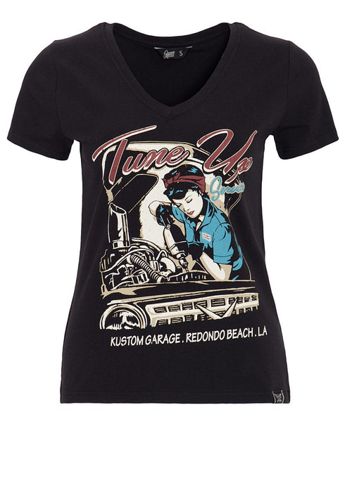Queen Kerosin Shirt Tune Up schwarz
