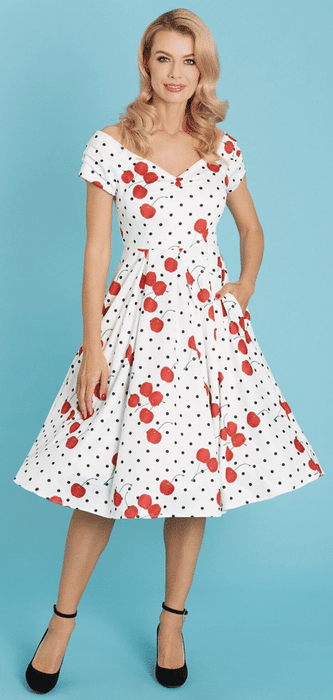 Dolly and Dotty Kleid Lily Polka Dots Cherry