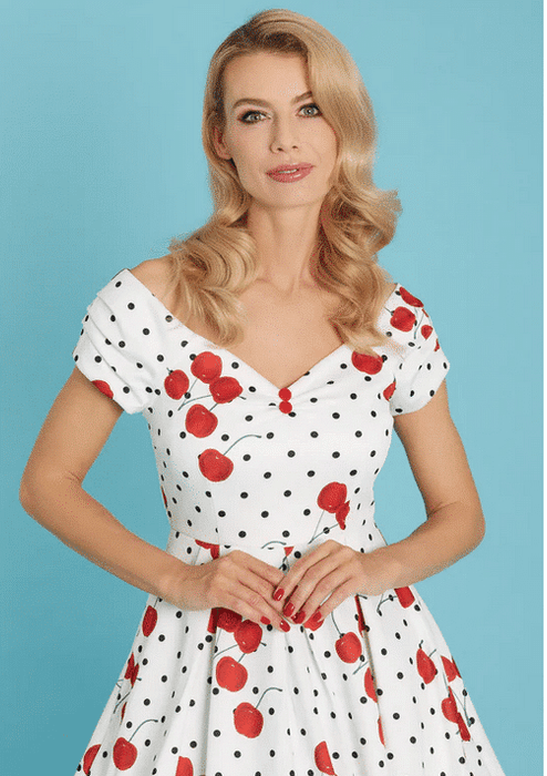 Dolly and Dotty Kleid Lily Polka Dots Cherry