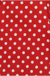 Lady Vintage Kleid Bella Red Polka Dot