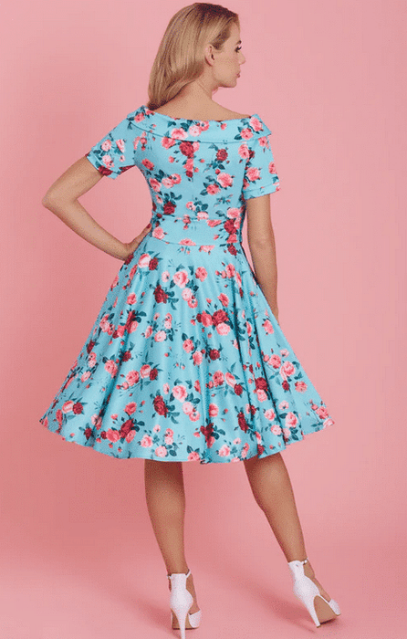 Dolly and Dotty Kleid Darlene Turqoise Rose
