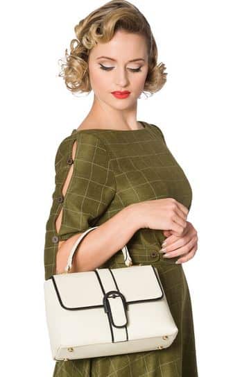 Banned Tasche Far Out weiss