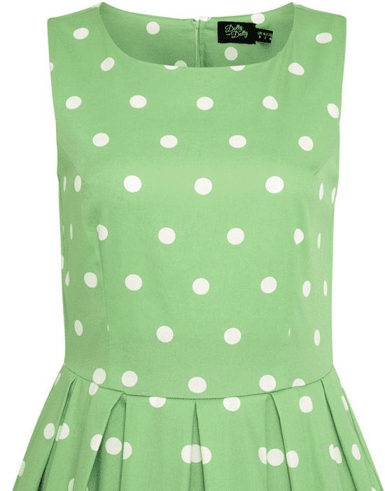 Dolly and Dotty Kleid Annie pastellgrün Dots