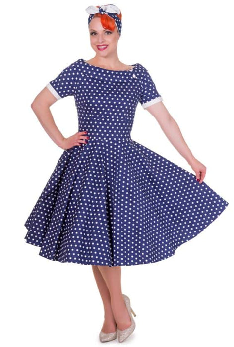 Dolly and Dotty Kleid Darlene royalblau