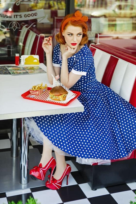 Dolly and Dotty Kleid Darlene royalblau