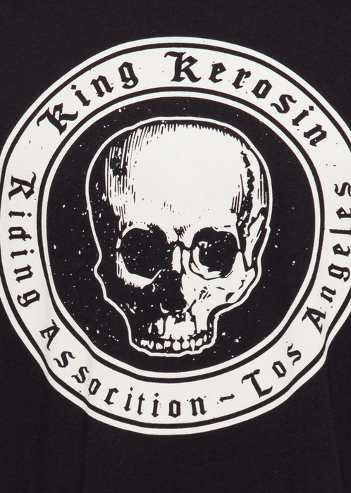 King Kerosin T-Shirt Skull Kerosin Riding Assossiation
