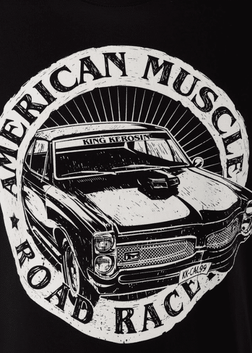 King Kerosin T-Shirt American Muscle