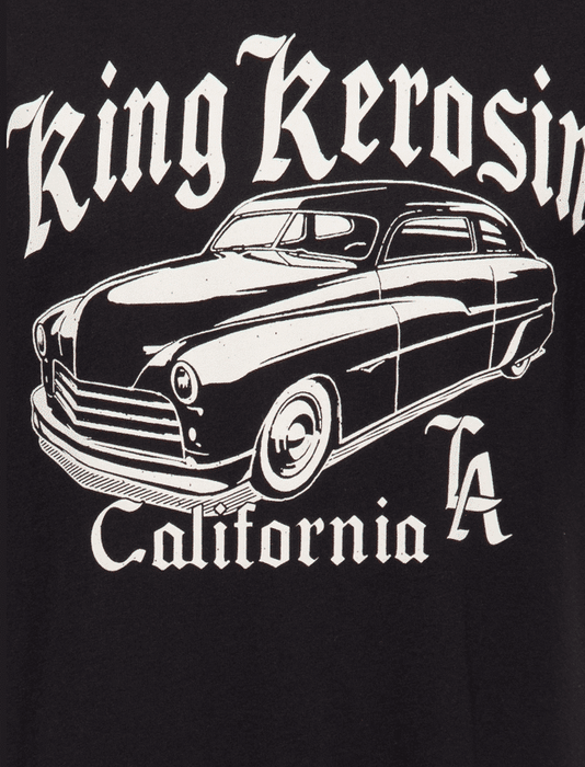 King Kerosin T-Shirt California Greaser schwarz