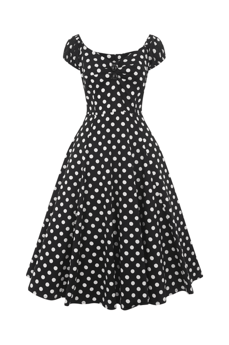 Collectif Kleid Dolores schwarz