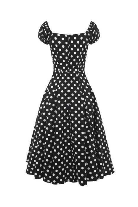 Collectif Kleid Dolores schwarz