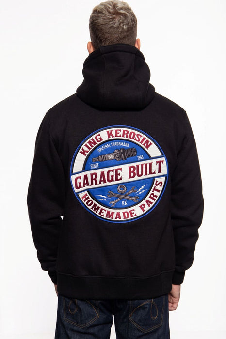 King Kerosin Sweatjacke Garage Built