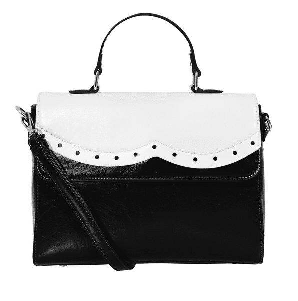 Collectif Tasche Erin schwarz-weiss