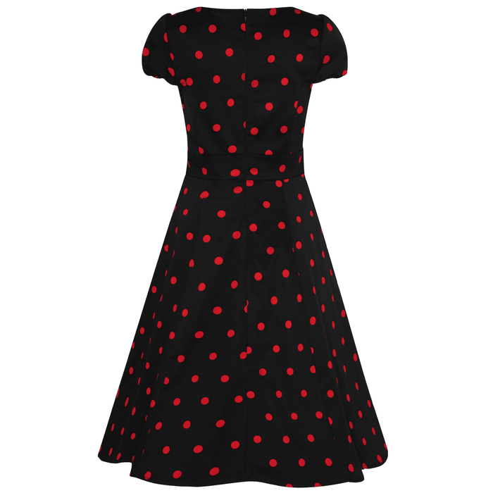 Dolly and Dotty Kleid Claudia schwarz-rot