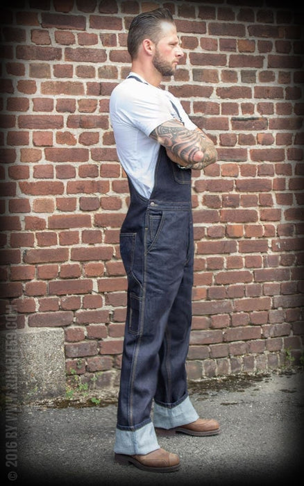 Rumble59 Herren-Latzjeans