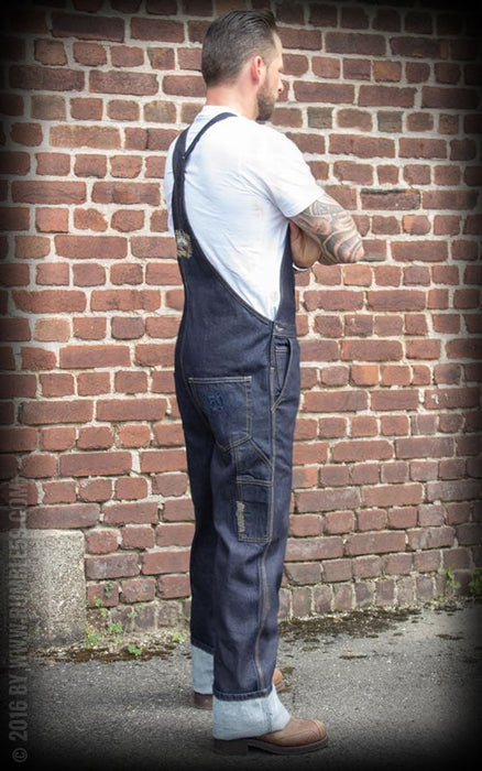 Rumble59 Herren-Latzjeans