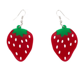 Collectif Ohrringe Strawberry