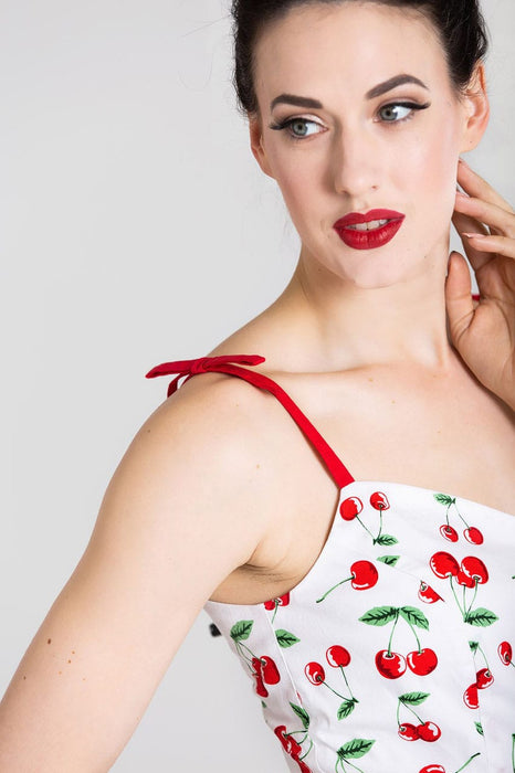 Hell Bunny Kleid Sweetie weiss